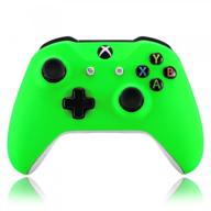 🎮 extremerate neon green soft touch grip front housing shell faceplate for xbox one x &amp; one s controller model 1708 - controller not included logo