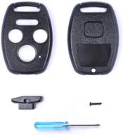 honda accord civic ex pilot key shell replacement - mikkuppa key fob cover with screwdriver logo