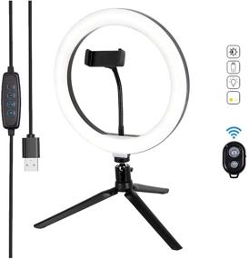 img 4 attached to Karlling Dimmable Streaming Photography Compatible Camera & Photo