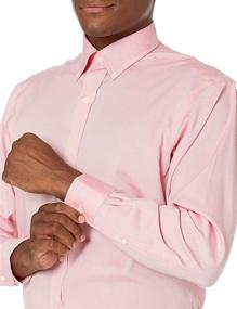 img 2 attached to 👔 Timeless Style: BUTTONED Classic Button Collar Non Iron Pocket Shirts for Men