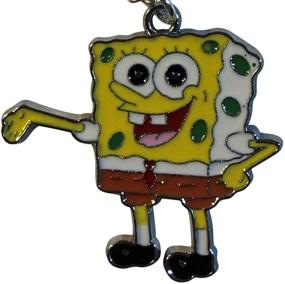 img 1 attached to Ожерелье SpongeBob длиной 16 дюймов - веселый подарочный комплект в элегантной упаковке с органзой!