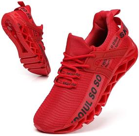 img 4 attached to 👟 Breathable Men's Athletic Trainers - SKDOIUL Sneakers for Fashion & Style