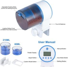 img 3 attached to Automatic Aquarium Programmable Moisture Proof Dispenser