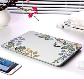 img 1 attached to 🦜 HRH Clear Glossy Laptop Body Shell: Hand Painted Bird Design for MacBook Air 13.3" (A1466/A1369) - 2010-2017 Release, Not Compatible with 2018 A1932 MacBook Air 13