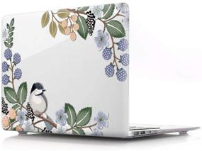 img 4 attached to 🦜 HRH Clear Glossy Laptop Body Shell: Hand Painted Bird Design for MacBook Air 13.3" (A1466/A1369) - 2010-2017 Release, Not Compatible with 2018 A1932 MacBook Air 13