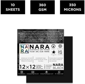 img 3 attached to NARA Black Paper Alcohol Painting Painting, Drawing & Art Supplies