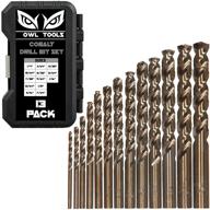 🔩 premium stainless steel cobalt drill bit set: ultimate tool for precision drilling logo