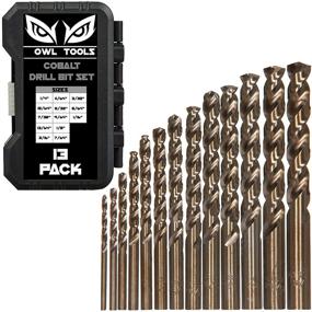 img 4 attached to 🔩 Premium Stainless Steel Cobalt Drill Bit Set: Ultimate Tool for Precision Drilling