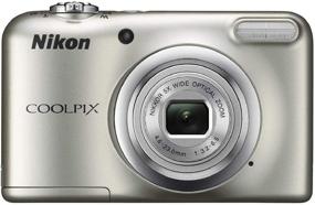 img 1 attached to 📷 Nikon VNA980E1 Coolpix A10 16MP Digital Camera: The Versatile Silver International Model