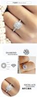 metmejiao simulated diamond engagement sterling logo