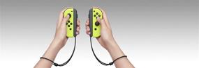 img 1 attached to 🎮 Nintendo Joy-Con (L/R) - Neon Yellow: Enhanced Visibility for Improved Gaming Experience
