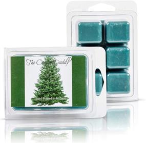 img 2 attached to 🎄 The Candle Daddy Pine Tree Blue Spruce Pine Christmas Tree Scented Wax Melt - 2 oz - 6 Cubes - 1 Pack