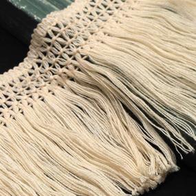 img 1 attached to 4 Yards Vintage Knotted Fringe TR 11873