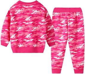 img 2 attached to 👕 Coralup Toddler Unisex Clothing: Camouflage Boys' Clothing Sets