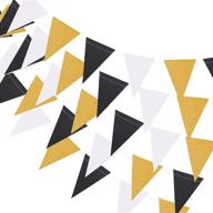 мерринайн штандер на триугольных флажках, ретро-стиль, праздничные декорации логотип