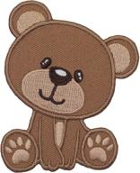 🧸 irresistible patchmommy teddy bear iron on/sew on appliques for kids! logo