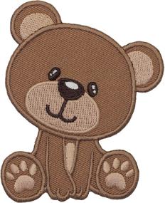 img 3 attached to 🧸 Irresistible PatchMommy Teddy Bear Iron On/Sew On Appliques for Kids!