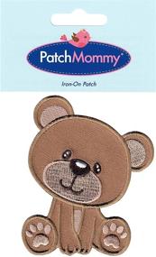 img 1 attached to 🧸 Irresistible PatchMommy Teddy Bear Iron On/Sew On Appliques for Kids!