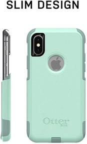 img 1 attached to OtterBox Commuter Series Case for iPhone XS & iPhone X - 5.8 inches - Frustration-Free Packaging - Black