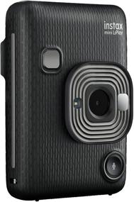 img 2 attached to 📷 Fujifilm Instax Mini Liplay Dark Grey Camera Bundle - Limited Edition + 2X Twin Pack Film + 32GB SD Card + Case + Cloth