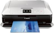 discontinued canon mg7520 wireless color cloud printer: scanner, copier - white logo