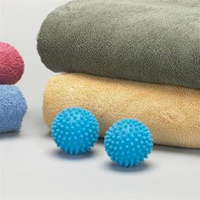 img 2 attached to 🧺 Efficient and Gentle: Household Essentials Soft Dryer Balls for Quick and Gentle Drying