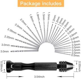 img 1 attached to 💎 Efficiently Craft Unique Jewelry with Precision Rotary Jewelry Drilling (0.5-3.0mm)