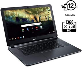 img 2 attached to Обновленный Acer Chromebook 15 CB3-532-C4ZZ: Celeron N3060, 15,6 дюймов HD, 4 ГБ LPDDR3, 32 ГБ памяти, Google Chrome - Лучшая цена!