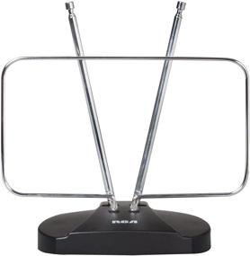 img 3 attached to 📺 RCA ANT111E Non-Amplified Indoor Digital TV Antenna, Black - 40-Mile Range