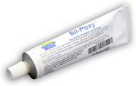 🔧 smooth-on sil-poxy silicone adhesive - superior bonding in a 3 ounce tube logo
