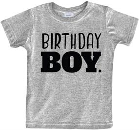 img 3 attached to 🎉 Charcoal Birthday Toddler Outfit: Trendy Boys' Clothing for 12 Months