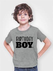 img 1 attached to 🎉 Charcoal Birthday Toddler Outfit: Trendy Boys' Clothing for 12 Months