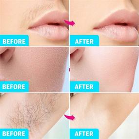 img 1 attached to 🌟 UpdateClassic Face Wax Strips: Hypoallergenic Hair Removal for Eyebrows, Lips, Cheeks, Arms, Underarms, and Bikini - 72 Strips