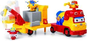 img 3 attached to 🚁 Super Wings 3-in-1 Build-It Buddies & Playset: Special Edition Donnie Toy Figure