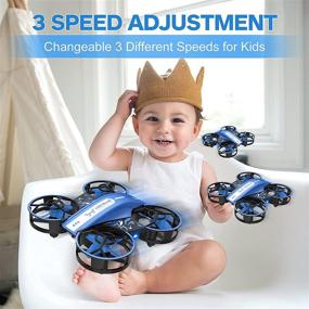 img 1 attached to NEHEME NH330 Drone for Kids: Altitude Hold, Headless Mode, 3D Flip, 2 Batteries, Propeller Full Protection - Easy to Fly & Fun RC Quadcopter for Boys & Girls