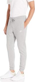 img 4 attached to NIKE Sportswear Joggers Charcoal Heather