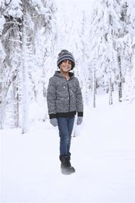 img 2 attached to ❄️ Stay Cozy with Polar Wear: Knitted Boys' Accessories for Winter Adventures in Cold Weather