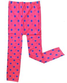 img 1 attached to 👧 Adorable Wrapables Toddler Stretch Leggings - Perfect Coral Girls' Clothing for Comfort and Style!