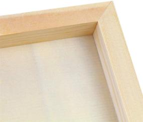 img 2 attached to 🔥 Fireboomoon 6 Pack Square Wood Panels: Versatile Unfinished Blank Canvas for Crafts, Drawings, Paintings, and Wood Burning (8"x 8")