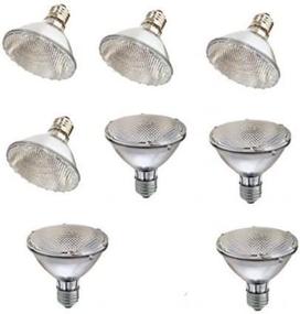 img 2 attached to 💡 SleekLighting Halogen 60Watt Par30 Bulb with Wide Flood (45 Degrees) - Pack of 8