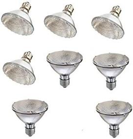 img 1 attached to 💡 SleekLighting Halogen 60Watt Par30 Bulb with Wide Flood (45 Degrees) - Pack of 8