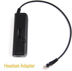 img 1 attached to Enhance Communication with TRIPRO 4 Pin RJ9 Telephone Headset for Landline Desk Phones (H800D)