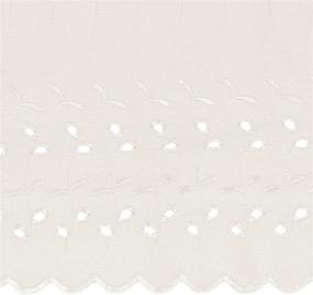 img 2 attached to 🛏️ Effortless Fit Eyelet Elastic Wrap Around Bed Skirt: Queen/King, White (18-Inch Drop) - Easy On/Off Dust Ruffle