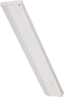 🔦 good earth lighting 18-inch led slim direct wire linking light bar - versatile 2700k/3400k/4000k white color options - long-lasting 50,000 hours lamp life - dimmable & energy star certified - sleek white design логотип