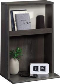 img 1 attached to Sauder 425815 Hudson Nightstand Charcoal