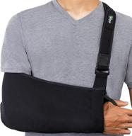 🦾 think ergo arm sling sport - lightweight, breathable, ergonomic medical sling for broken &amp; fractured bones - adjustable arm, shoulder &amp; rotator cuff support (adult) логотип