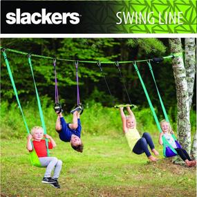 img 3 attached to 🌳 Top-Rated Swinging Line for Backyard Relaxation: Slackers Swing Line