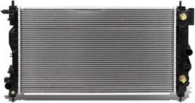 img 4 attached to 🌬️ Efficient Cooling Solution: DNA Motoring OEM-RA-13146 13146 Aluminum Core Radiator Replacement