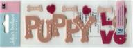 jolees boutique dimensional title stickers puppy logo