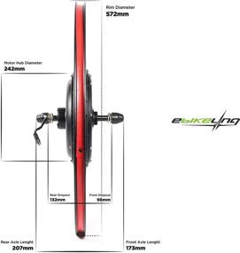 img 2 attached to 🚲 Enhance Your Cycling Experience with the EBIKELING Waterproof Ebike Conversion Kit